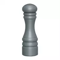 Medinis pipirų ir druskos malūnėlis 17 cm Chess Pro pilkas AMBITION