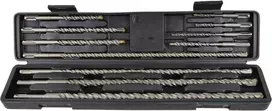 Grąžtas Geko betono grąžtų SDS+ 5 6 10 12 16 8 20 mm rinkinys (vx5229)