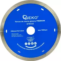 Geko plytelių pjovimo diskas 180 mm x 10 x 1,6 mm (G78332)