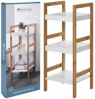 Bathroom Solutions Vonios kambario lentyna 3 aukštų 30x30x72 cm