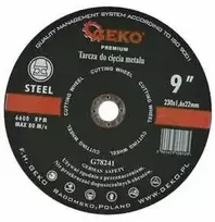 Geko Premium metalo pjovimo diskas 230x1,6 Inox (G78241)