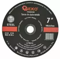 Geko Premium metalo pjovimo diskas 180x2 Inox (G78232)