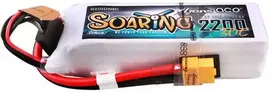 Gens ace G-Tech Soaring 2200mAh 14.8V 30C 4S1P Lipo Akumuliatorius su XT60 kištuku