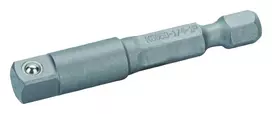 Grąžtas Bahco Adapteris iš 1/4 "šešiakampio į 1/2" kvadratinį 50mm