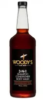 Woody's 3-n-1 šampūnas, kondicionierius, kūno prausiklis 3 in 1, 946 ml