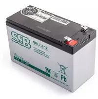 Akumuliatorius SSB SBL (7.2Ah, 12V, F1)