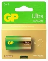 Gp Batteries GP LR20 Ultra (G-TECH) baterijos 2 vnt.