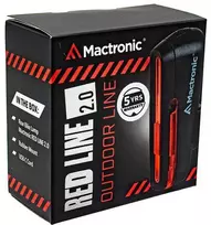 Mactronic 20lm įkraunamas galinis dviračio žibintas Raudona Line 2.0 ABR0051