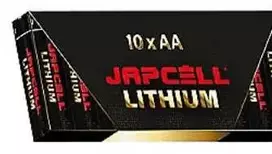 Japcell FEC6F baterija 1.5V - AA, ličio, 3400 mAh, 10 vnt. pakuotė