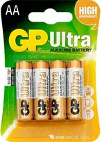 Šarminė baterija AA 1.5 LR6 GP ULTRA 4 vnt