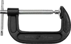 Toya Sa Poland Spaustuvas su varžtu "C" tipo 4", 100 mm (YT-64253)