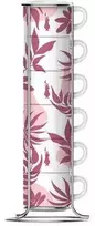 Kavos Puodelių Rinkinys - Bialetti Primavera 6 Rožinis
