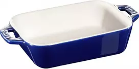 STAUB COOKING Stačiakampė keraminė lėkštė 400 ml, mėlyna