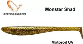 Guminukas Savage Gear Monster Shad Motoroil UV