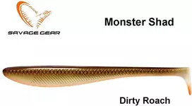 Guminukas Savage Gear Monster Shad Dirty Roach
