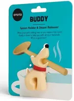 Ototo Buddy smiltainio spalvos gelsvas šaukšto laikiklis ir garų išleidimo anga