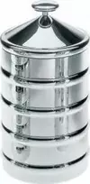 Alessi Alessi virtuvės dėžutė Kalisto 3 CB03 nerūdijančio plieno