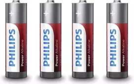 Baterija PHILIPS AA 4vnt Power Alkaline