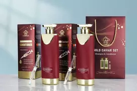 Plaukų šampūnų 750ml, kondicionieriaus 750 ml ir B vitaminų rinkinys