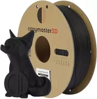 Copymaster3D Turbo PLA Matte 1.75mm 1kg Juodas
