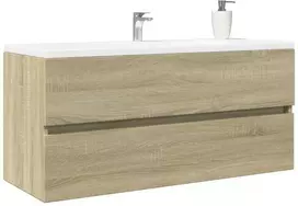 Spintelė praustuvui, ąžuolo, 100x38,5x45cm, apdirbta mediena