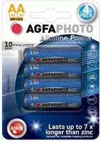 Solight AgfaPhoto Power alkaline batteries LR06/AA, blister 4pcs