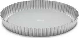 Patisse kształt flaneli 28 cm stal sidabrinė