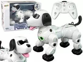 Interaktyvus šuniukas robotas su nuotolinio valdymo pultu