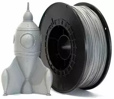 3D plastikas Filalab PLA+ 1.75mm 1kg - Pilkas