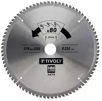 Tivoly Diskinis pjūklas kietmedžiui 254x30x3.0/2.0mm, z80, 3°