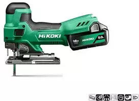 HIKOKI siaurapjūklis 18V CJ18DB WPZ 2x5,0Ah HSC