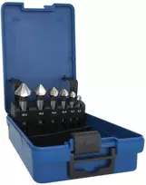 Grąžtas Kūginių gilintuvų komplektas metalui Ecef HSS-G TeknoXp; 6,3-20,5 mm; 6 vnt.