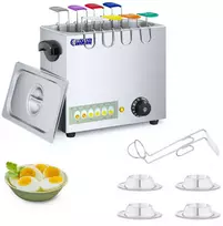 Royal Catering Kiaušinių virimo įrenginys 8 kiaušiniams virti 2600W 30 - 110°C + 4x kiaušinių stovas
