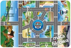 Nickelodeon Dywany Veltinio kilimėlis 100x150 - Letenų patrulių miestas