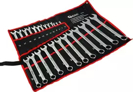 Geko satininiai kombinuoti veržliarakčiai 6-32mm 25 elementai (G11246)
