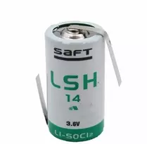 Ličio Baterija Saft C Z Lötfahne LSH 14 3.6V 5800mAh 1 Vnt.
