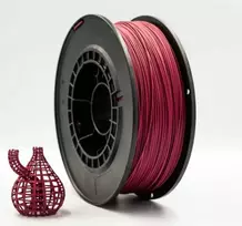3D plastikas Filalab PLA+ 1.75mm 1kg - Burgundy