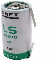 Saft Ls33600 Er-d 3,6v 17000mah +u Ličio Baterija 1 Vnt.