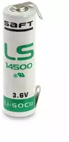 Baterija - Saft Ls14500 Aa 3,6v 2600mah Ličio 1 Vnt.