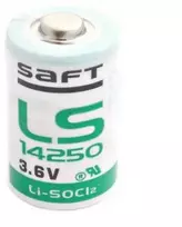 Baterija - Saft Ls14250 Cr1/2 Aa 3,6v 1200mah Ličio 1 Vnt.