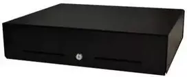 APG Cash Drawer apg Solutions EB237A-BL4541, Elektroninis pinigų stalčius, Plienas, Juoda, 24 V, 446 mm, 410 mm