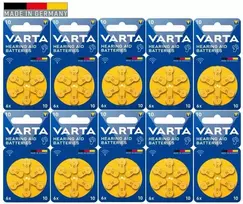Elementai klausos aparatams 10 VARTA 60vnt