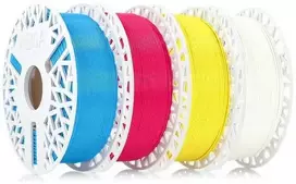 3D plastikas PLA Lithophane CMYK 1.75mm 4x1kg pakuotė Rosa3D