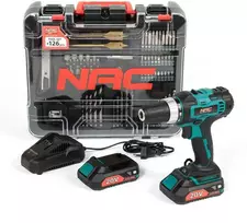 NAC SUKTUVAS 20V 2×2,0Ah + PRIEDAI