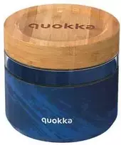 Quokka Deli Food Jar - Stiklinis maisto indas / priešpiečių dėžutė 820 ml (Medžio grūdai)