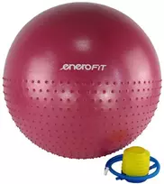 Eb Fit Gimnastikos kamuolys su pompa Enero Fit, 65 cm, raudonas