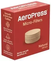 AeroPress – natūralūs standartiniai popieriniai filtrai, 200 vnt