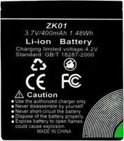 AGFA AGFAPHOTO ZK01 ličio jonų akumuliatorius 3,7 V 400 mAh 1,48 Wh