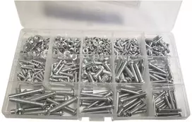 Grąžtas Oem Varžtų ir veržlių rinkinys M3/M4/M5 - 500 vnt.