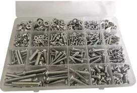 Grąžtas Oem Varžtų ir veržlių rinkinys M3/M4/M5/M6 - 1000 vnt.